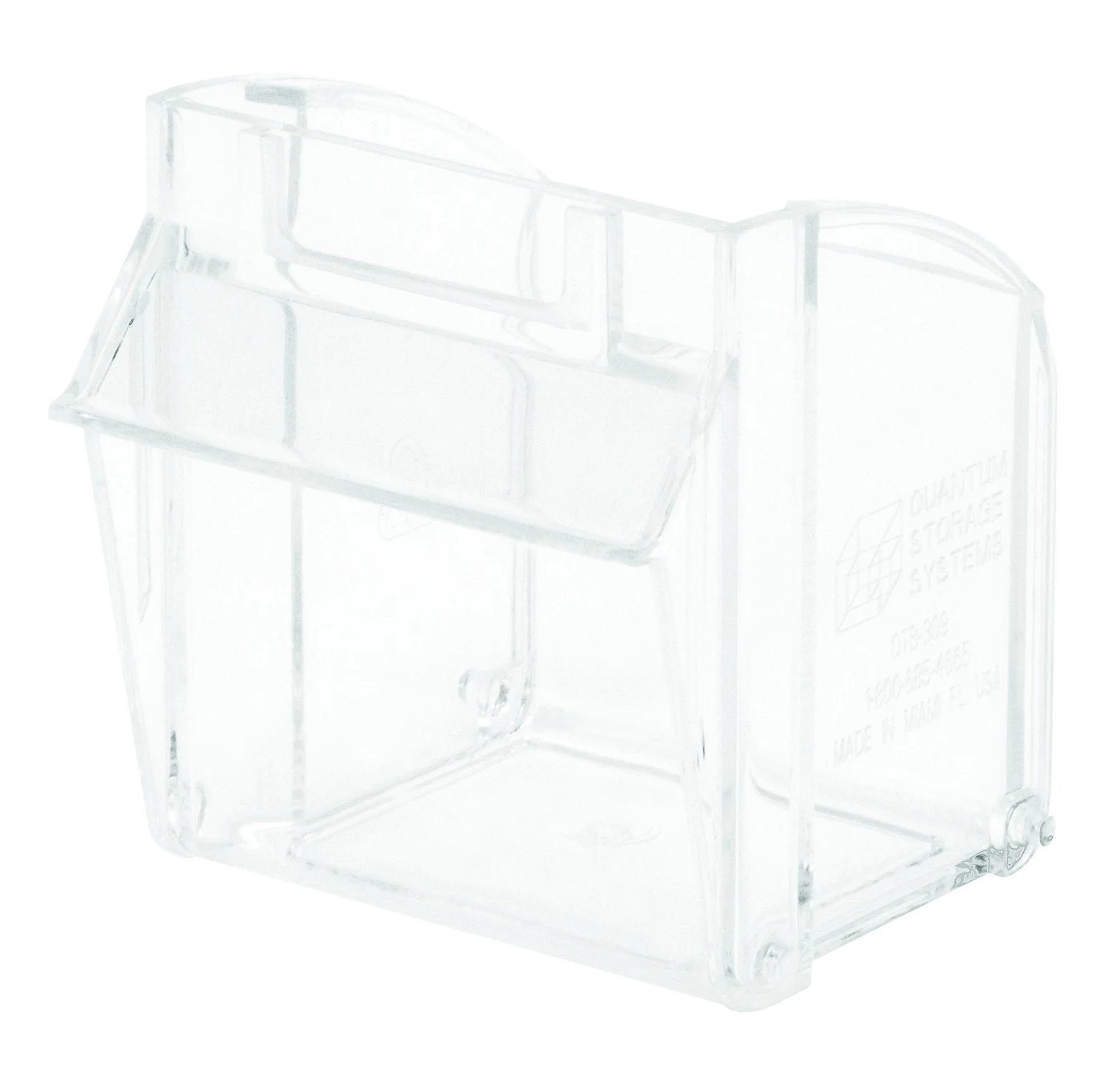 Quantum QTB309/409CUP Tip Out Bin, Crystal