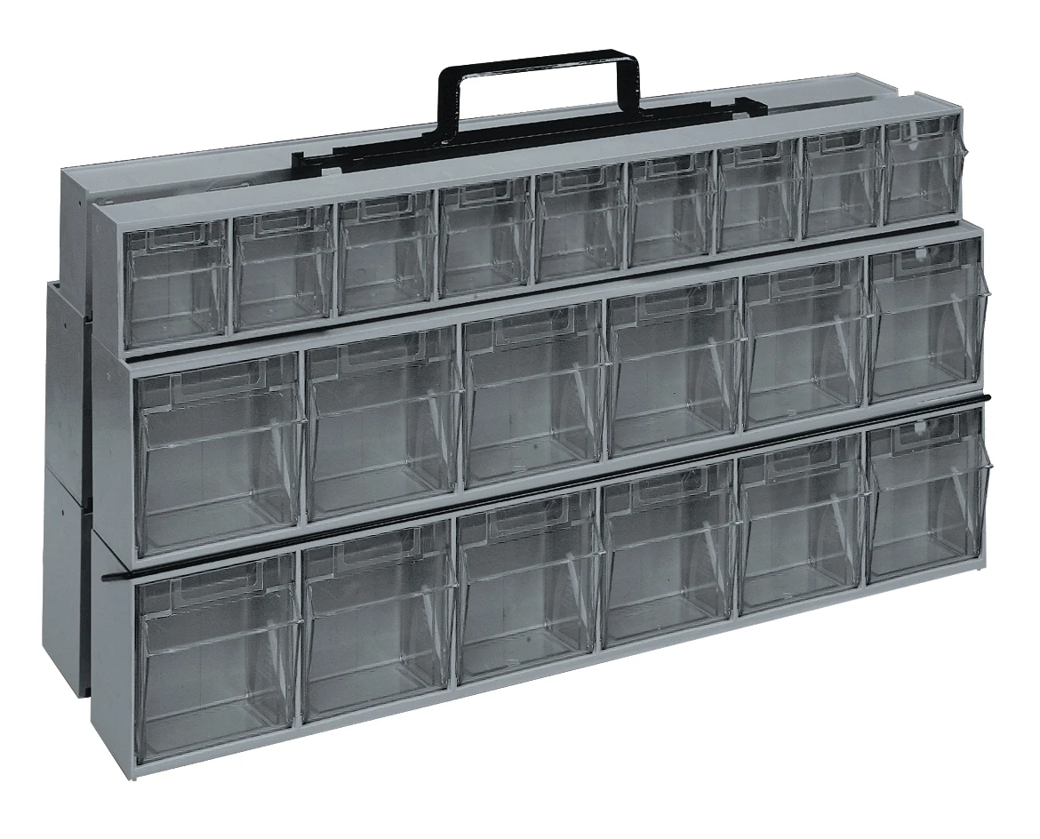 Quantum QTF320-42GY Tip Out Bin Portable Frame, 24"W x 14"H, Black