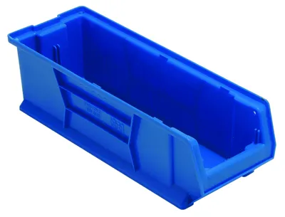 Quantum QUS950BLCS Hulk 24" Container, 23-7/8"L x 8-1/4"W x 7"H, Blue, Case of 6