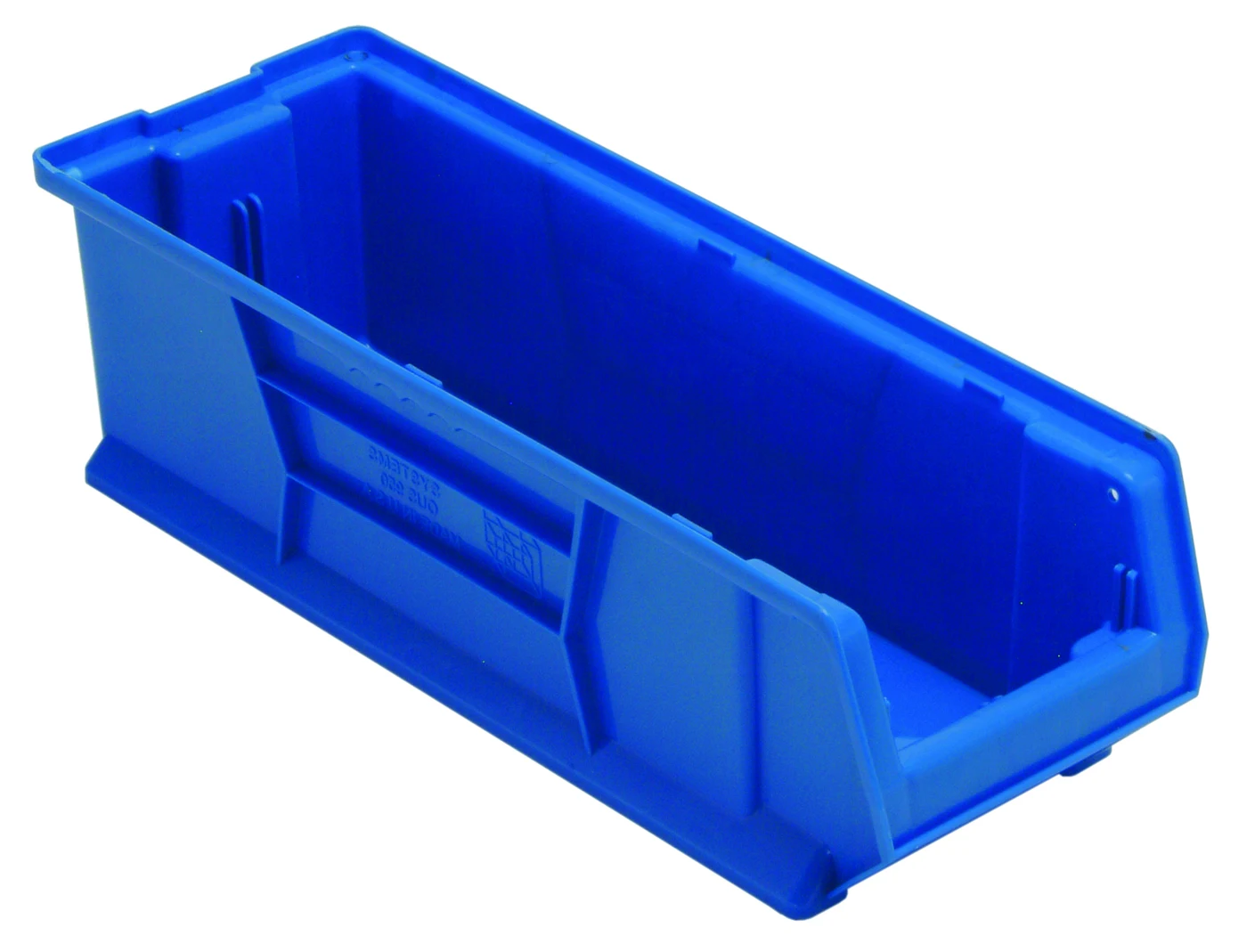 Quantum QUS950BLCS Hulk 24" Container, 23-7/8"L x 8-1/4"W x 7"H, Blue, Case of 6
