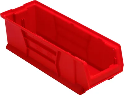 Quantum QUS950RDCS Hulk 24" Container, 23-7/8"L x 8-1/4"W x 7"H, Red, Case of 6