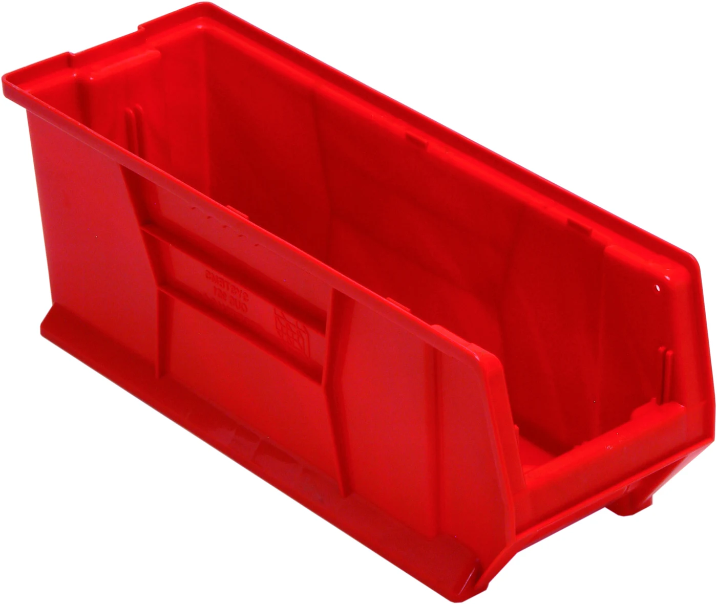 Quantum QUS951RDCS Hulk 24" Container, 23-7/8"L x 8-1/4"W x 9"H, Red, Case of 6