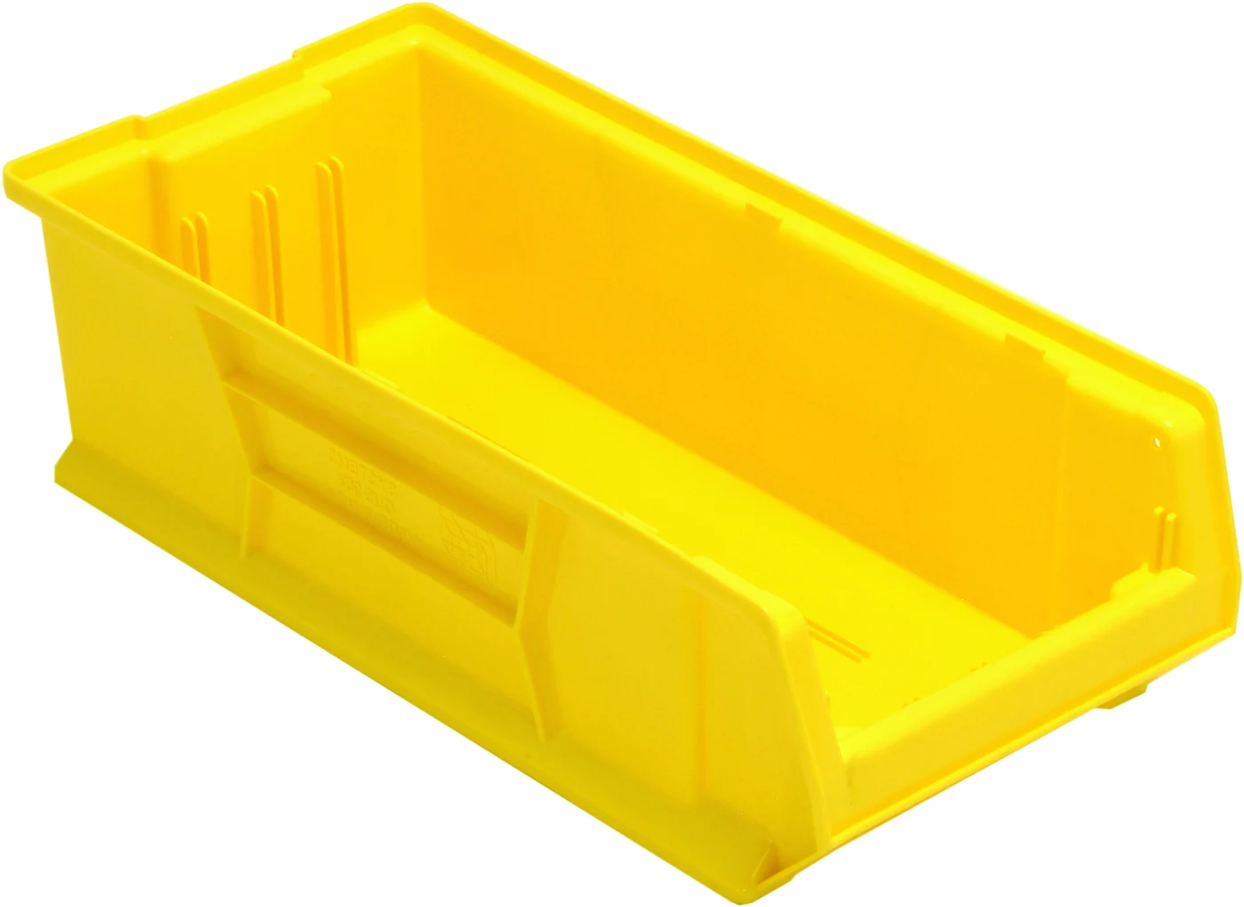 Quantum QUS952YLNB Hulk 24" Container, 23-7/8"L x 11"W x 7"H, Yellow