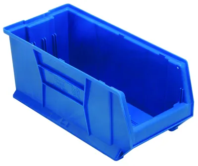 Quantum QUS953BLCS Hulk 24" Container, 23-7/8"L x 11"W x 10"H, Blue, Case of 4