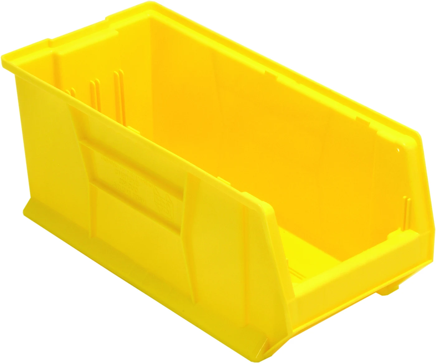 Quantum QUS953YLNB Hulk 24" Container, 23-7/8"L x 11"W x 10"H, Yellow