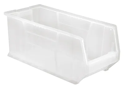 Quantum QUS953CLNB Hulk 24" Container, 23-7/8"L x 11"W x 10"H, Clear