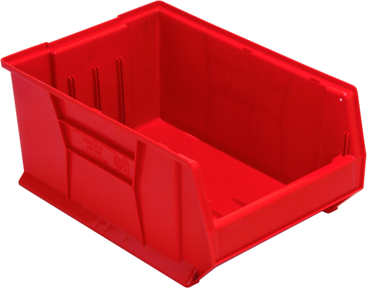 Quantum QUS954RD Hulk 24" Container, 23-7/8"L x 16-1/2"W x 11"H, Red