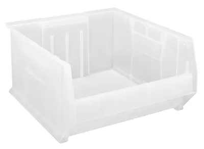 Quantum QUS957CLNB Hulk 24" Container, 23-7/8"L x 22-1/2"W x 12"H, Clear