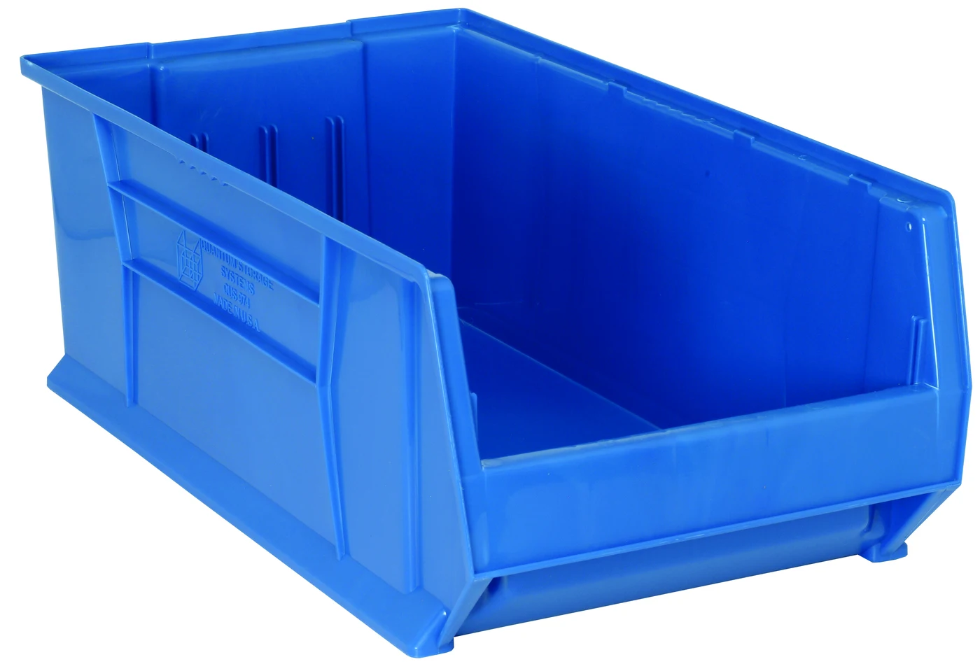 Quantum QUS974BL Hulk 30" Container, 29-7/8"L x 16-1/2"W x 11"H, Blue