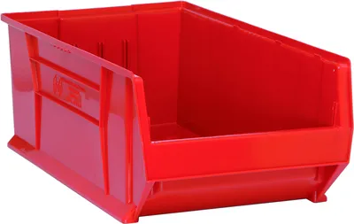 Quantum QUS975RDNB Hulk 30" Container, 29-7/8"L x 18-1/4"W x 12"H, Red