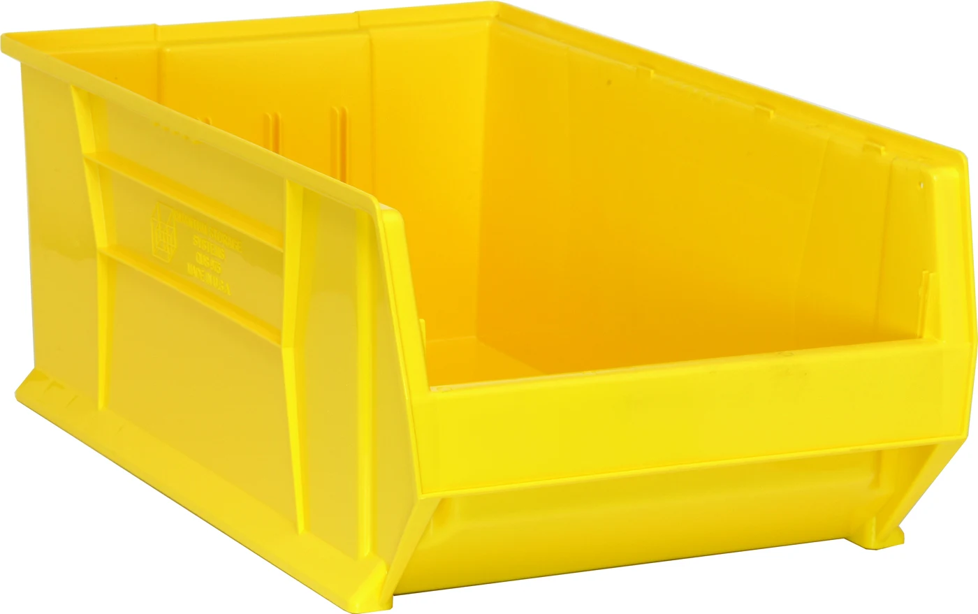 Quantum QUS975YLNB Hulk 30" Container, 29-7/8"L x 18-1/4"W x 12"H, Yellow