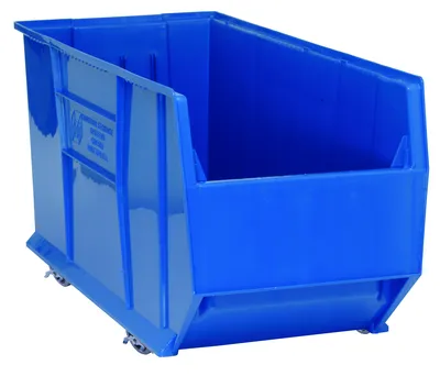 Quantum QUS994MOBBL Mobile Hulk 36"Container, 35-7/8"L x 16-1/2"W x 20-1/2"H, Blue
