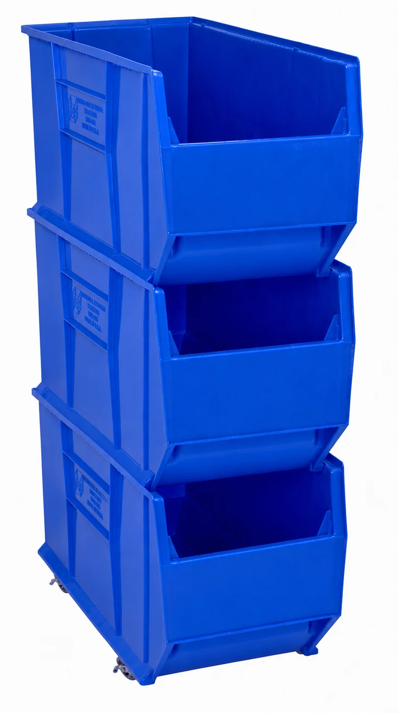 Quantum QUS993994BL Mobile Hulk 36 Container Kit, Blue