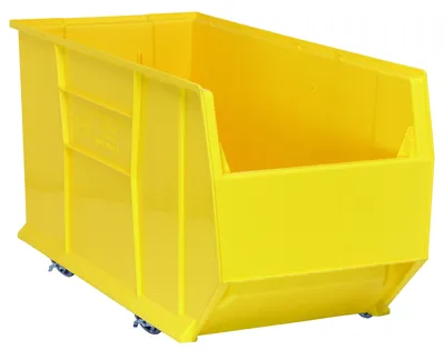 Quantum QUS994MOBYL Mobile Hulk 36"Container, 35-7/8"L x 16-1/2"W x 20-1/2"H, Yellow