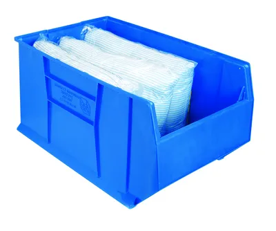 Quantum QUS993BL Hulk 36"Container, 35-7/8"L x 16-1/2"W x 17-1/2"H, Blue — in use