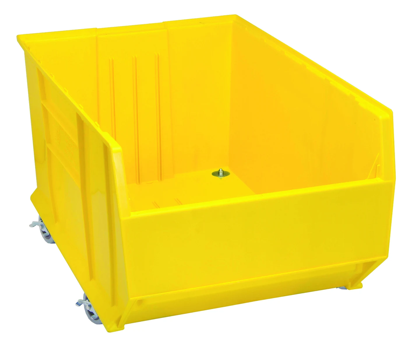 Quantum QUS998MOBYL Mobile Hulk 36"Container, 35-7/8"L x 23-7/8"W x 20-1/2"H, Yellow