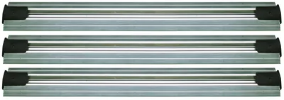 Quantum QVTRK-3-108EST Double Unit Floor Track Assembly Kit, 1500 lb capacity, Gray Metalic