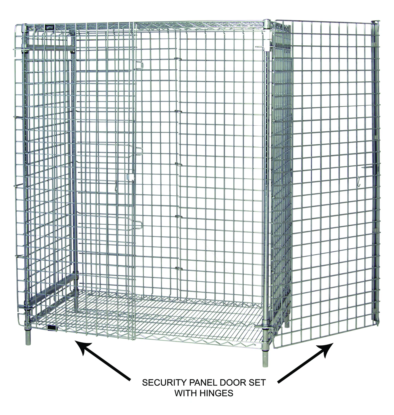 Quantum SD60-24P Security Door Kit, 60"D x 24"W, Green