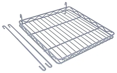 Quantum SG-S1616GY Store Grid Shelf, 16-1/2"W x 16-1/2"D, Gray