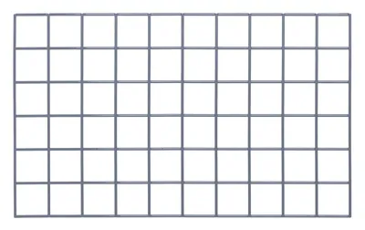 Quantum SG-1830GY Store Grid Panel, 30"L x 18"W, Gray