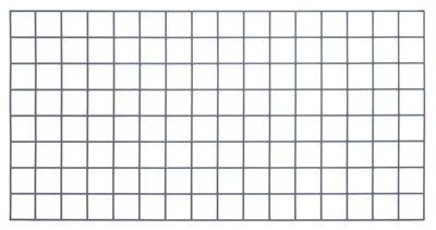 Quantum SG-2448GY Store Grid Panel, 48"L x 24"W, Gray