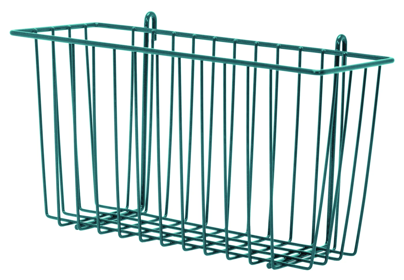 Quantum SG-B1357P Store Grid Basket, 13-3/8"W x 5"D x 7"H, Green