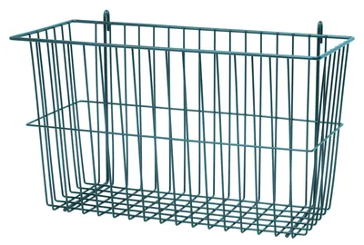 Quantum SG-B17710P Store Grid Basket, 17-3/8"W x 7-1/2"D x 10"H, Green