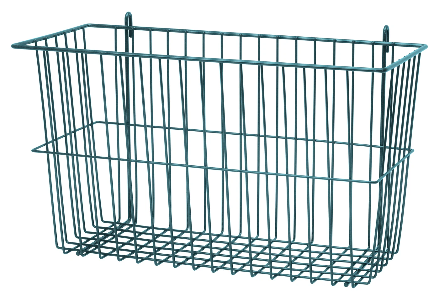 Quantum SG-B17710P Store Grid Basket, 17-3/8"W x 7-1/2"D x 10"H, Green