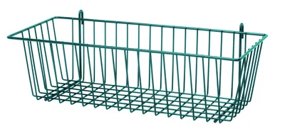Quantum SG-B1775P Store Grid Basket, 17-3/8"W x 7-1/2"D x 5"H, Green