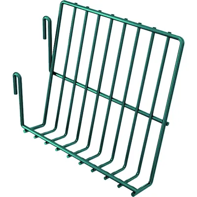 Quantum SG-BH29P Store Grid Book Holder, 2"W x 9"D, Green