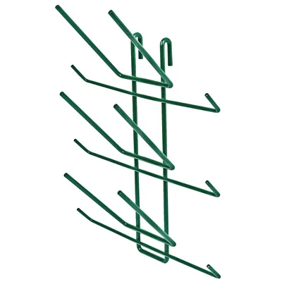 Quantum SG-BR6P Store Grid Bottle Drying Rack, Green
