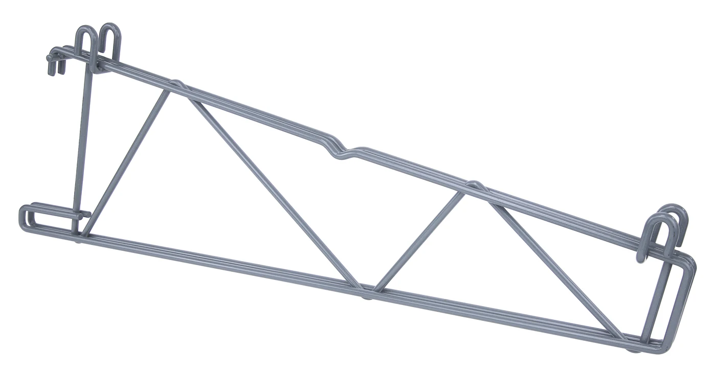 Quantum SG-CD21GY Store Grid Shelf Support Bracket, Gray