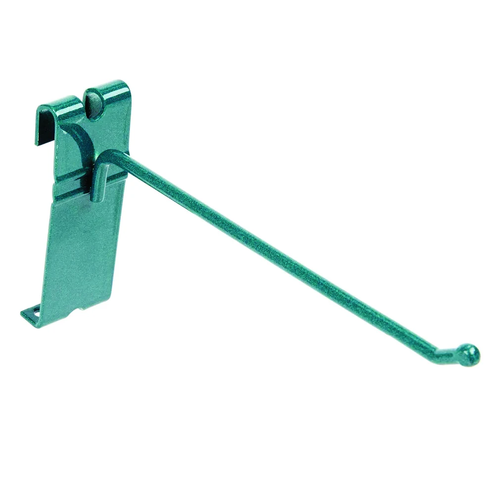 Quantum SG-HOOK6P Store Grid Hook, Green