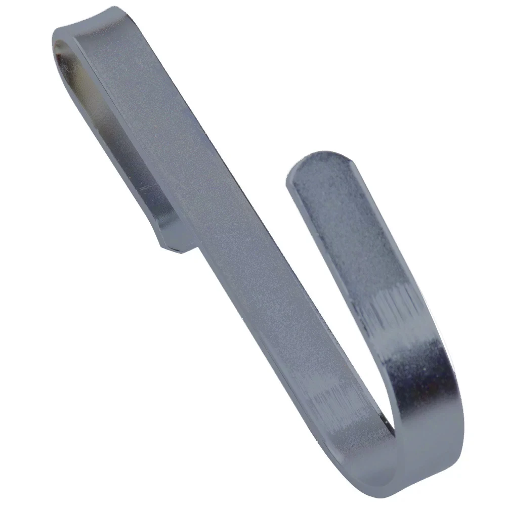 Quantum SG-HOOKSMGY Store Grid Small J Shaped Hook, 4"W x 1-1/2"D x 3-3/4"H, Gray