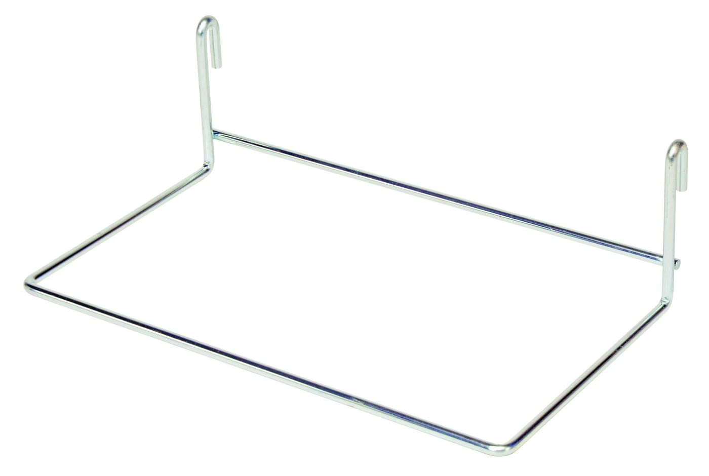 Quantum SG-IPH Store Grid Insert Pan Holder, 12"W x 7"D, Chrome
