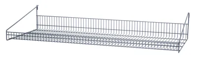 Quantum SG-LS1448GY Store Grid Shelf, 14"W x 48"D x 7-1/2"H, Gray