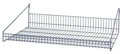 Quantum SG-LS1830GY Store Grid Shelf, 18"W x 30"D x 7-1/2"H, Gray