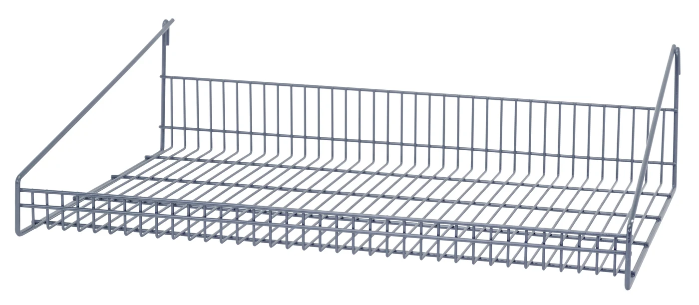 Quantum SG-LS1830GY Store Grid Shelf, 18"W x 30"D x 7-1/2"H, Gray