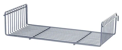 Quantum SG-S918GY Store Grid Shelf, 9"W x 18"D x 3-3/4"H, Gray