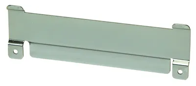 Quantum SG-SBH Store Grid Single Bin Holder, 4"W x 1-1/16"H, Stainless