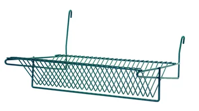 Quantum SG-SLH201412P Store Grid Slanted Lid/Tray Drying Rack, 20-1/2"W x 13-3/4"D x 10-1/2"H, Green