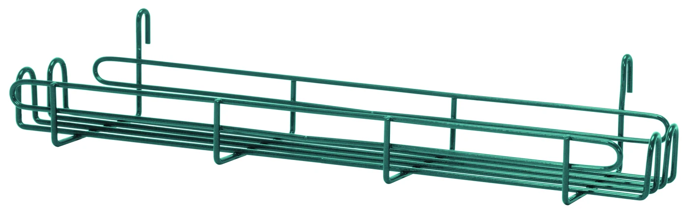 Quantum SG-SR2254P Store Grid Spice Rack, 11-1/4"W x 5"W x 3-3/4"H, Green