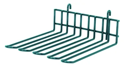 Quantum SG-UH10P Store Grid Large Utensil Holder, 10-1/2"W x 11"D x 4-1/4"H, Green