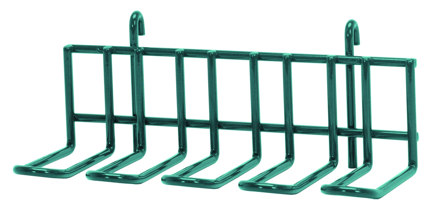 Quantum SG-UH4P Store Grid Small Utensil Holder, 10-1/2"W x 5"D x 4-1/4"H, Green