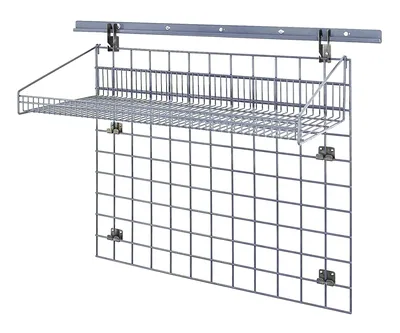 Quantum SGK-403036-1GY Store Grid Standard-Duty Kit, 36"L x 30"W, 250 lb capacity, Gray