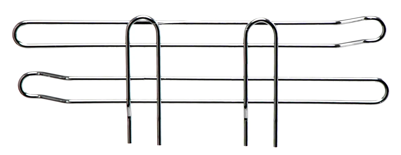 Quantum SL12 Side Ledge, 12"W x 4"H, Chrome