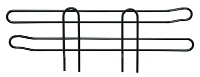 Quantum SL12BK Side Ledge, 12"W x 4"H, Black