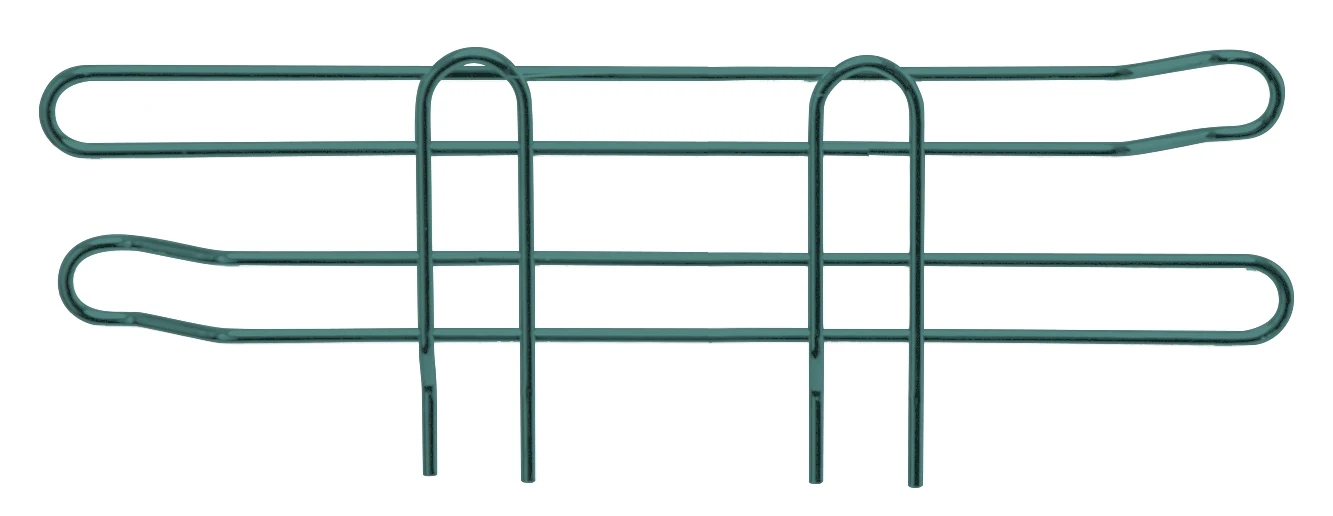 Quantum SL12P Side Ledge, 12"W x 4"H, Green