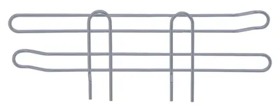 Quantum SL14GY Side Ledge, 14"W x 4"H, Gray