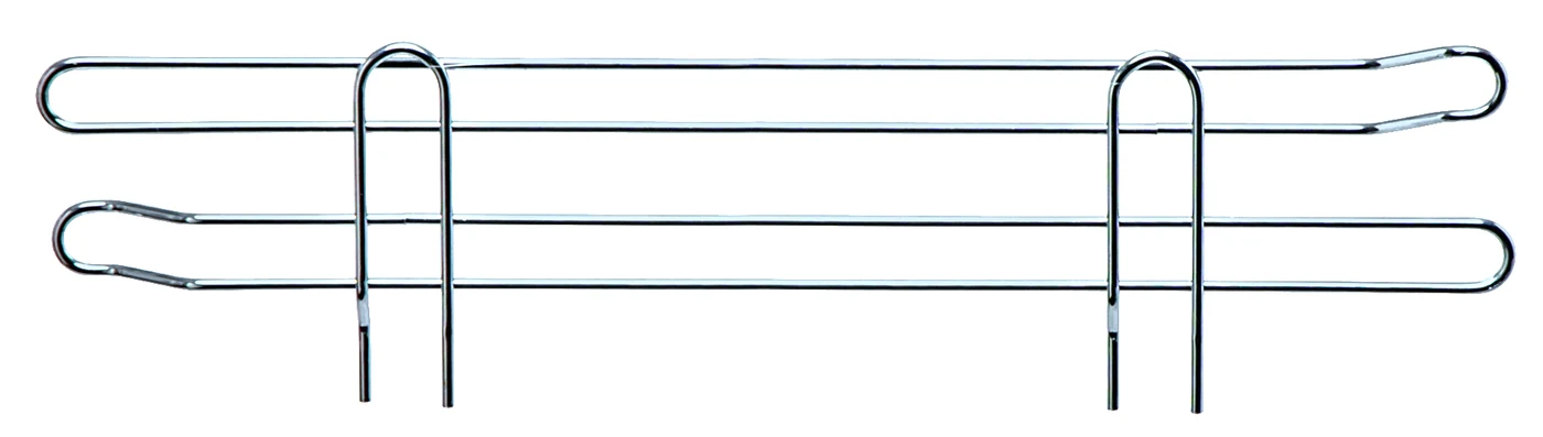 Quantum SL18 Side Ledge, 18"W x 4"H, Chrome